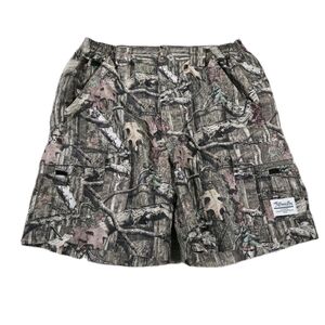 Bimini Bay Mossy Oaks Break Up Infinity Cargo Shorts Mens 34 Camo Swim Gorpcore